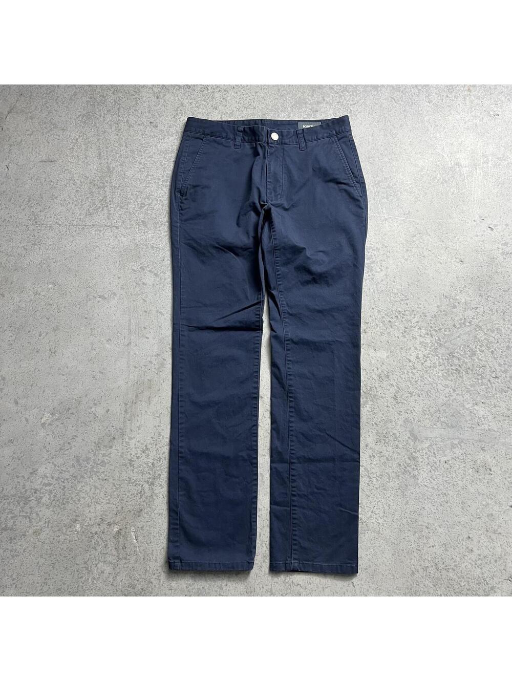 Bonobos Navy Slim Fit Chino Pants Sz. 31X32 (Fit 31X30.5) Cotton Blend